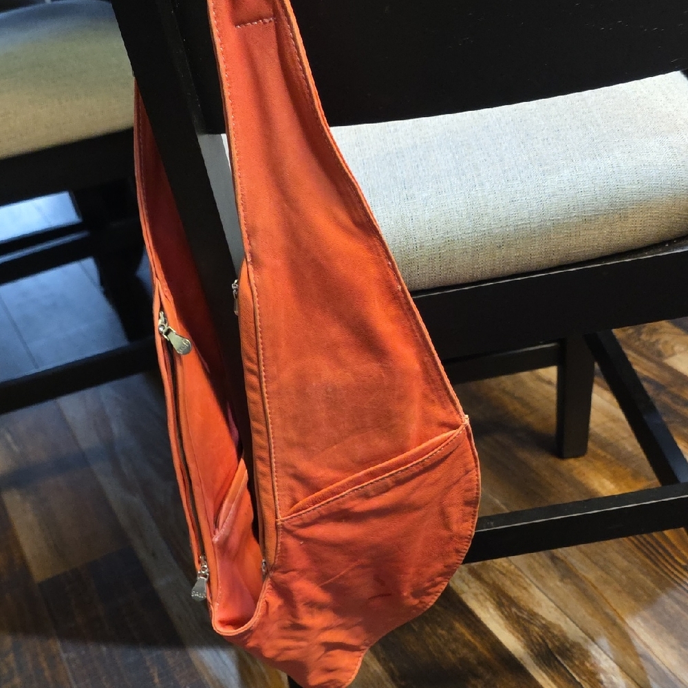 Chic Orange Crossbody Bag for Women